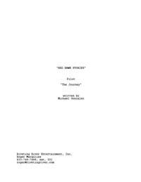 Red Hawk Stories Series Pilot Script Cover Image