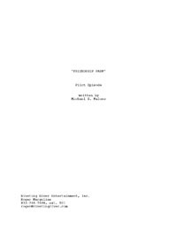 Friendship Park Series Script Cover Image